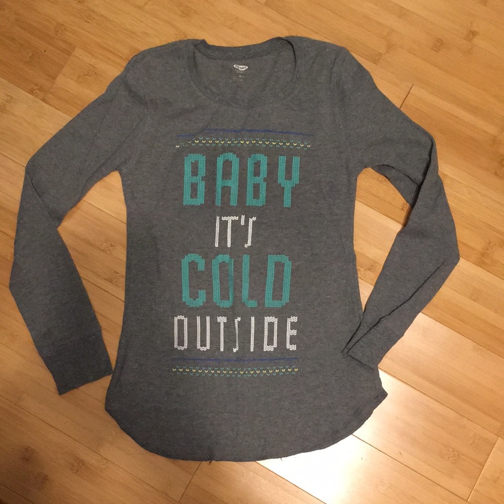 Old navy thermal sleep top
